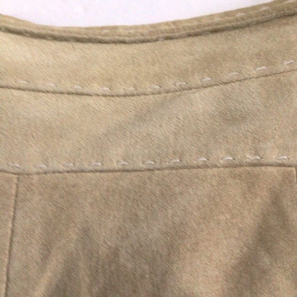 BLACKY Dress Cream suede pants size 36 - Picture 8 of 14